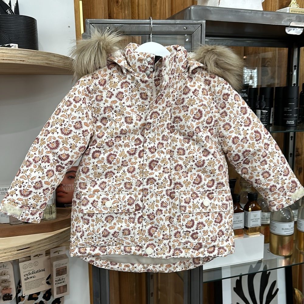 PARKA GIRLS SKI JACKET | MAGNOLIA | Rylee and Cru - Picture 3 of 5